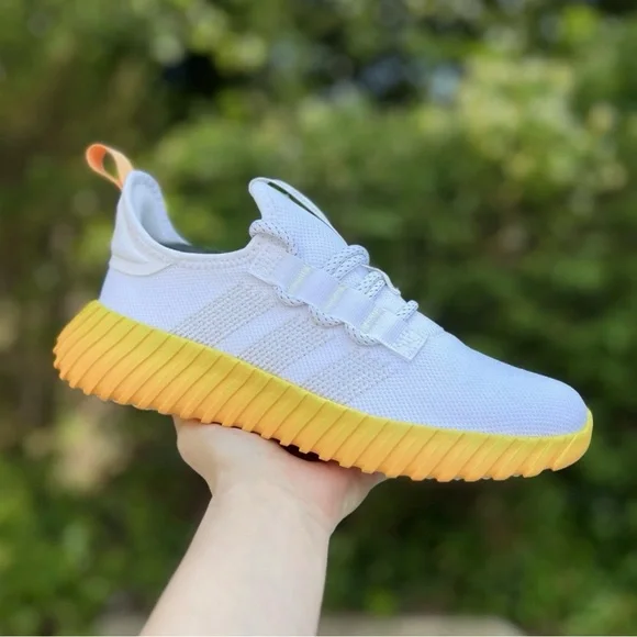adidas | Shoes | 689 Adidas Kaptir Flow Womens Running Shoe White Sneakers  Athletic Footwear | Poshmark